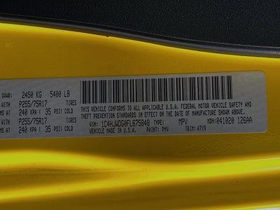 2015 Jeep Wrangler Unlimited Sport