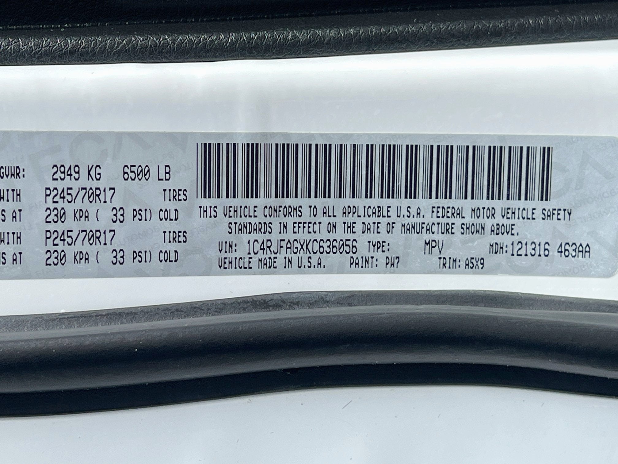 2019 Jeep Grand Cherokee Laredo E