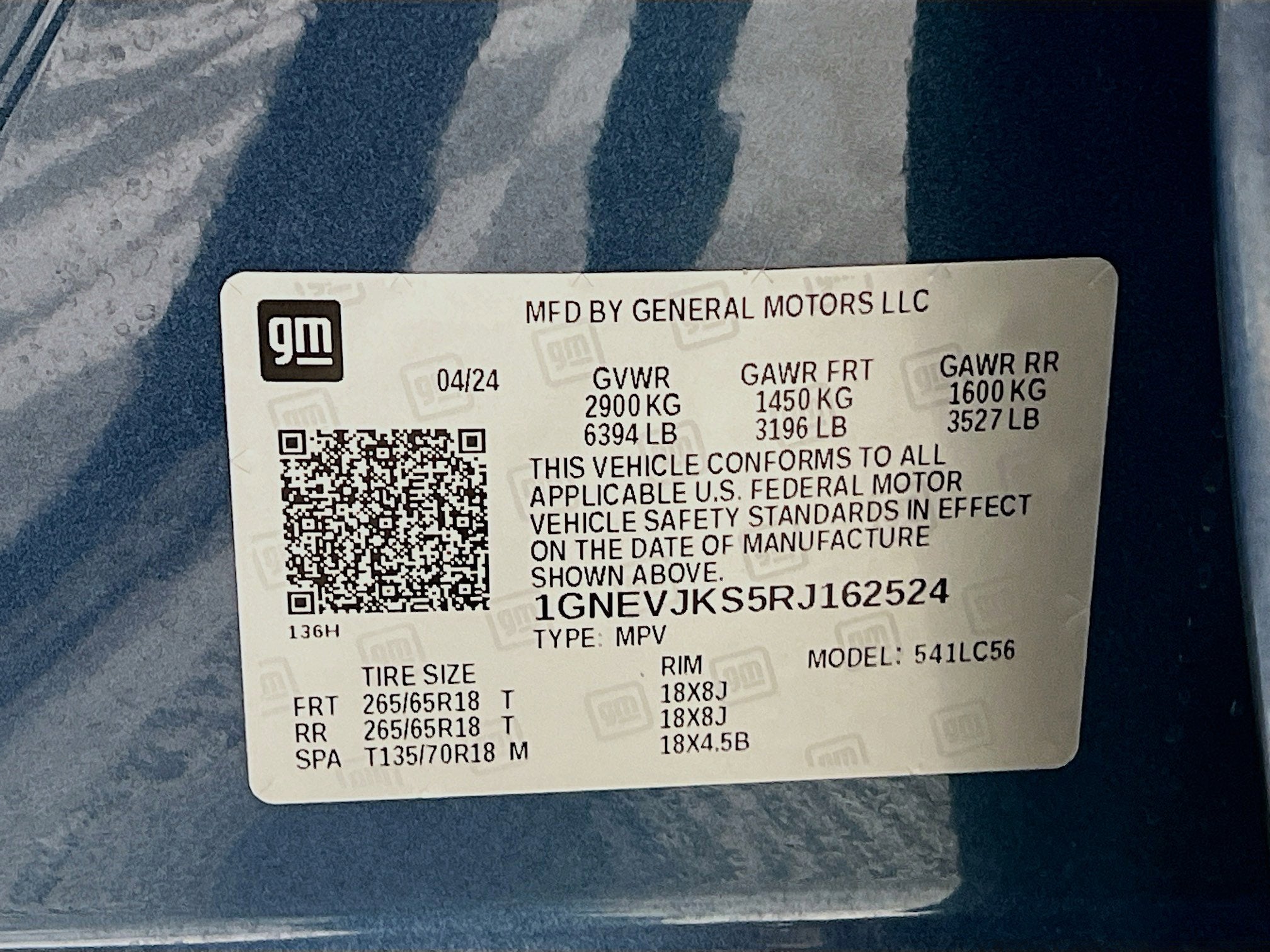 2024 Chevrolet Traverse AWD Z71