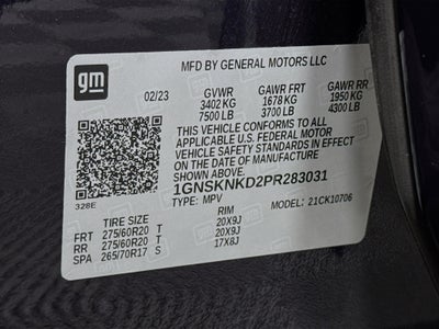 2023 Chevrolet Tahoe LT