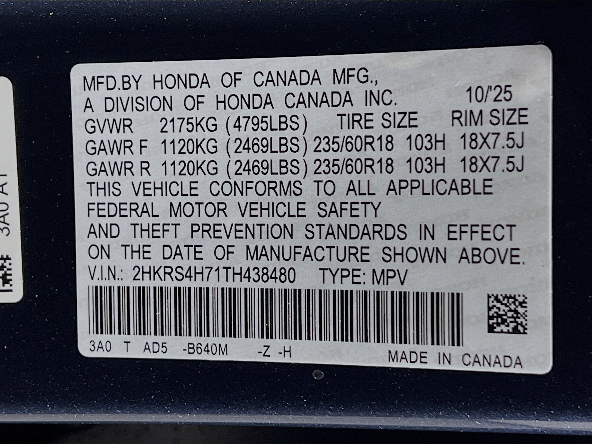 2026 Honda CR-V EX-L