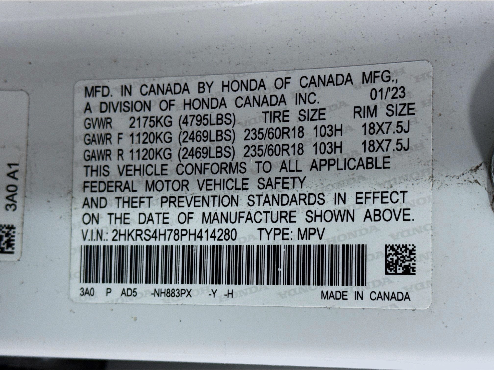 2023 Honda CR-V EX-L