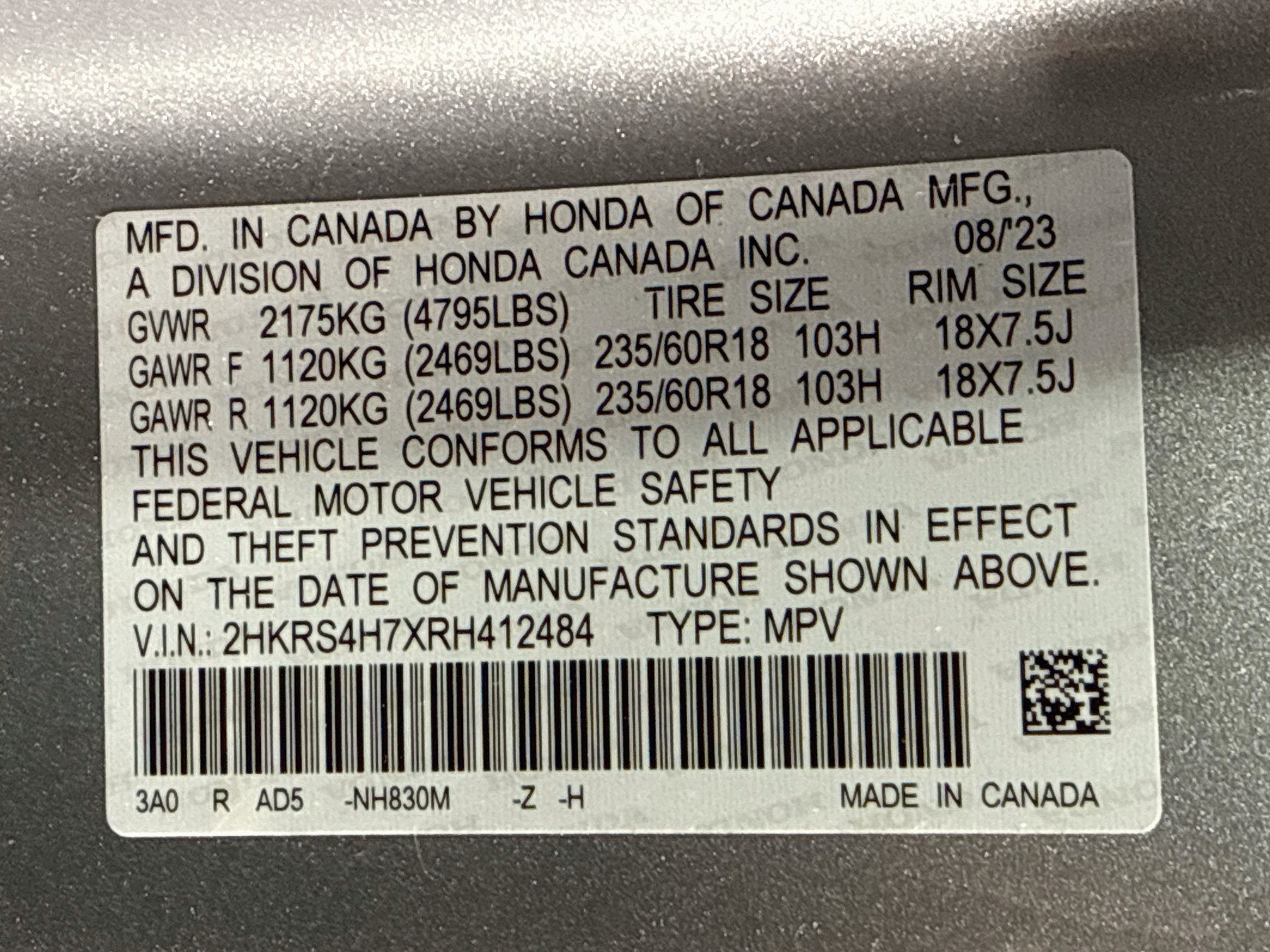 2024 Honda CR-V EX-L