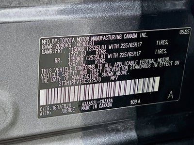 2025 Toyota RAV4 LE