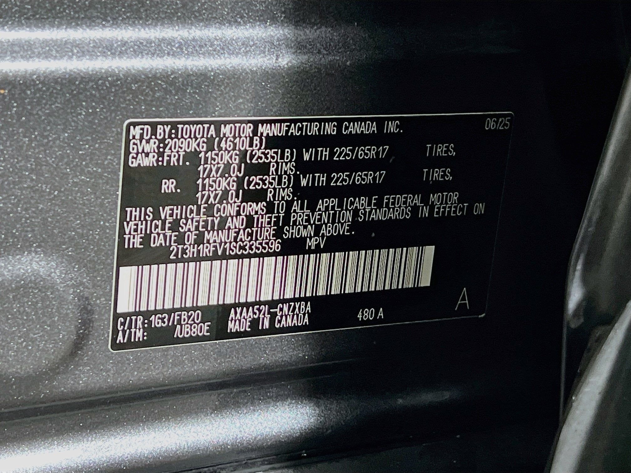 2025 Toyota RAV4 LE
