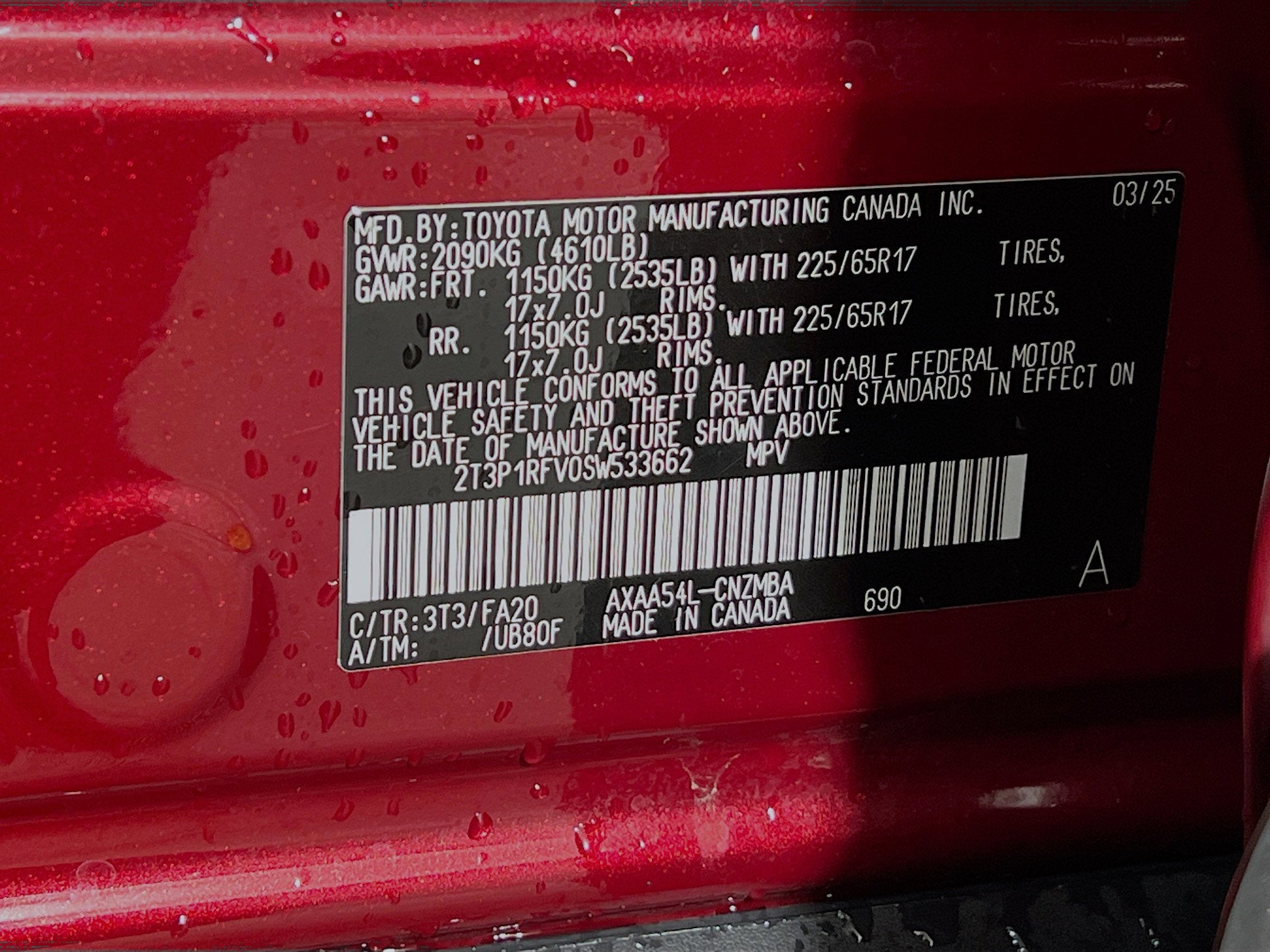 2025 Toyota RAV4 XLE