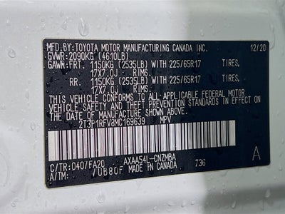 2021 Toyota RAV4 XLE