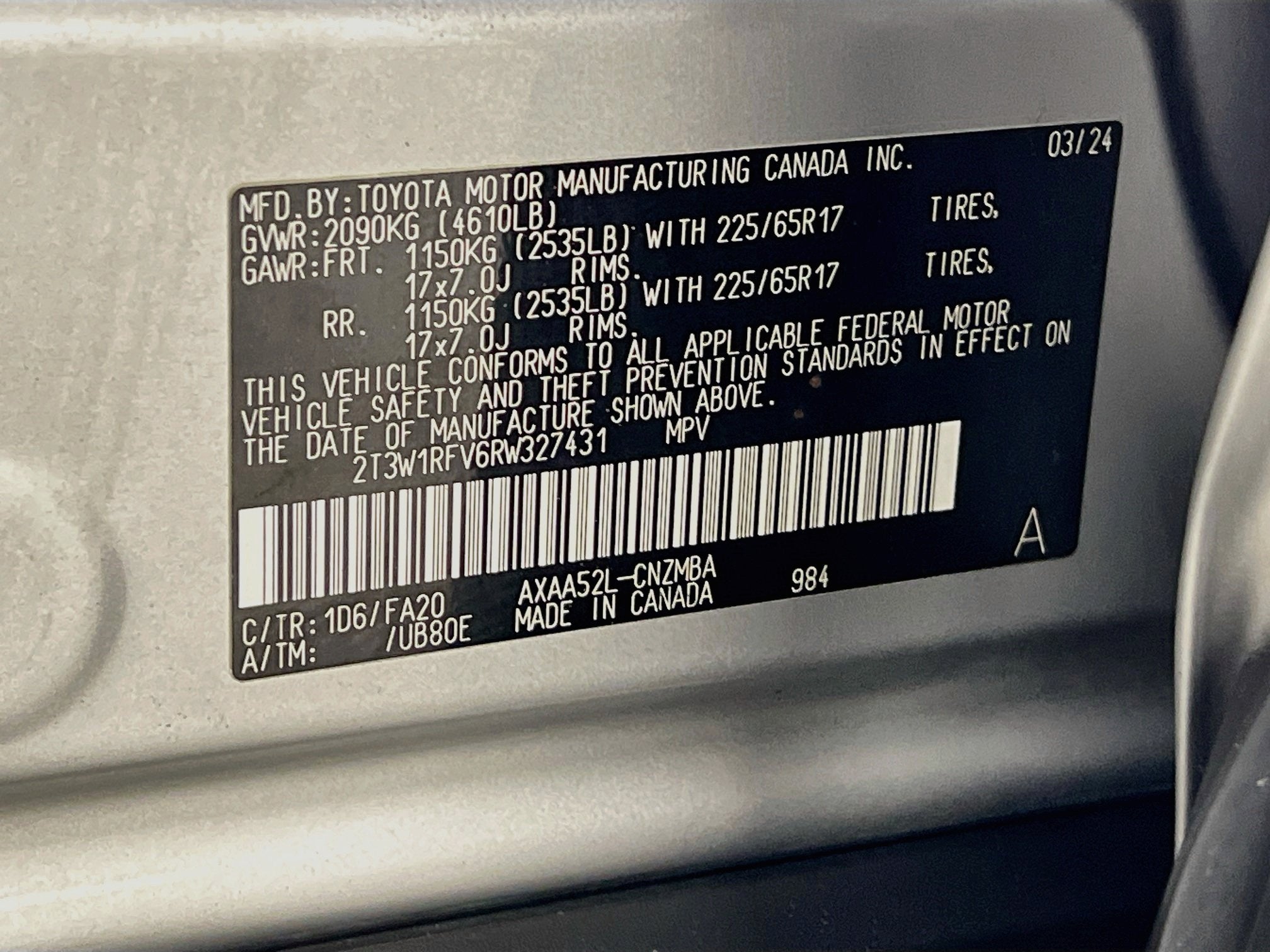 2024 Toyota RAV4 XLE