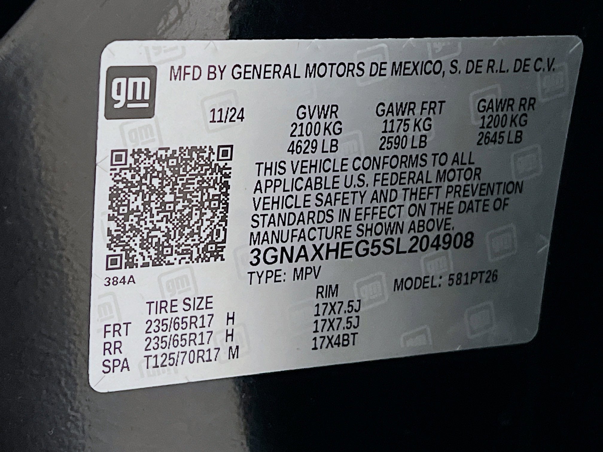 2025 Chevrolet Equinox FWD LT