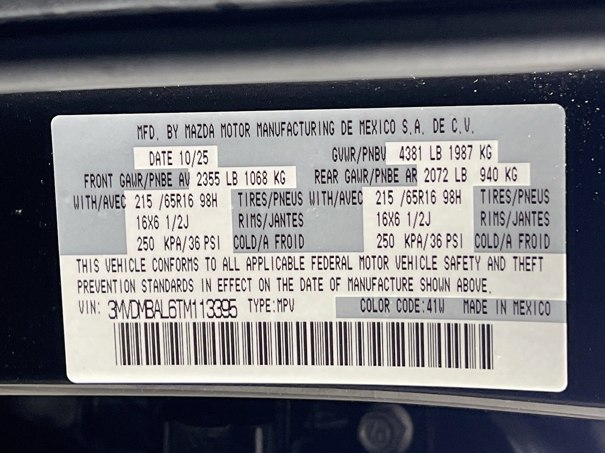 2026 Mazda Mazda CX-30 2.5 S