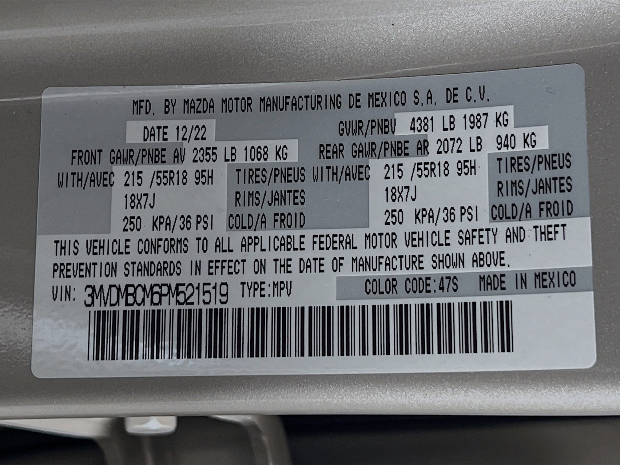 2023 Mazda Mazda CX-30 2.5 S Preferred Package