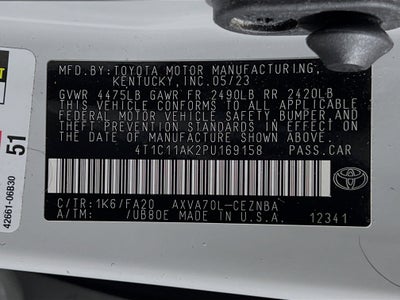 2023 Toyota Camry LE
