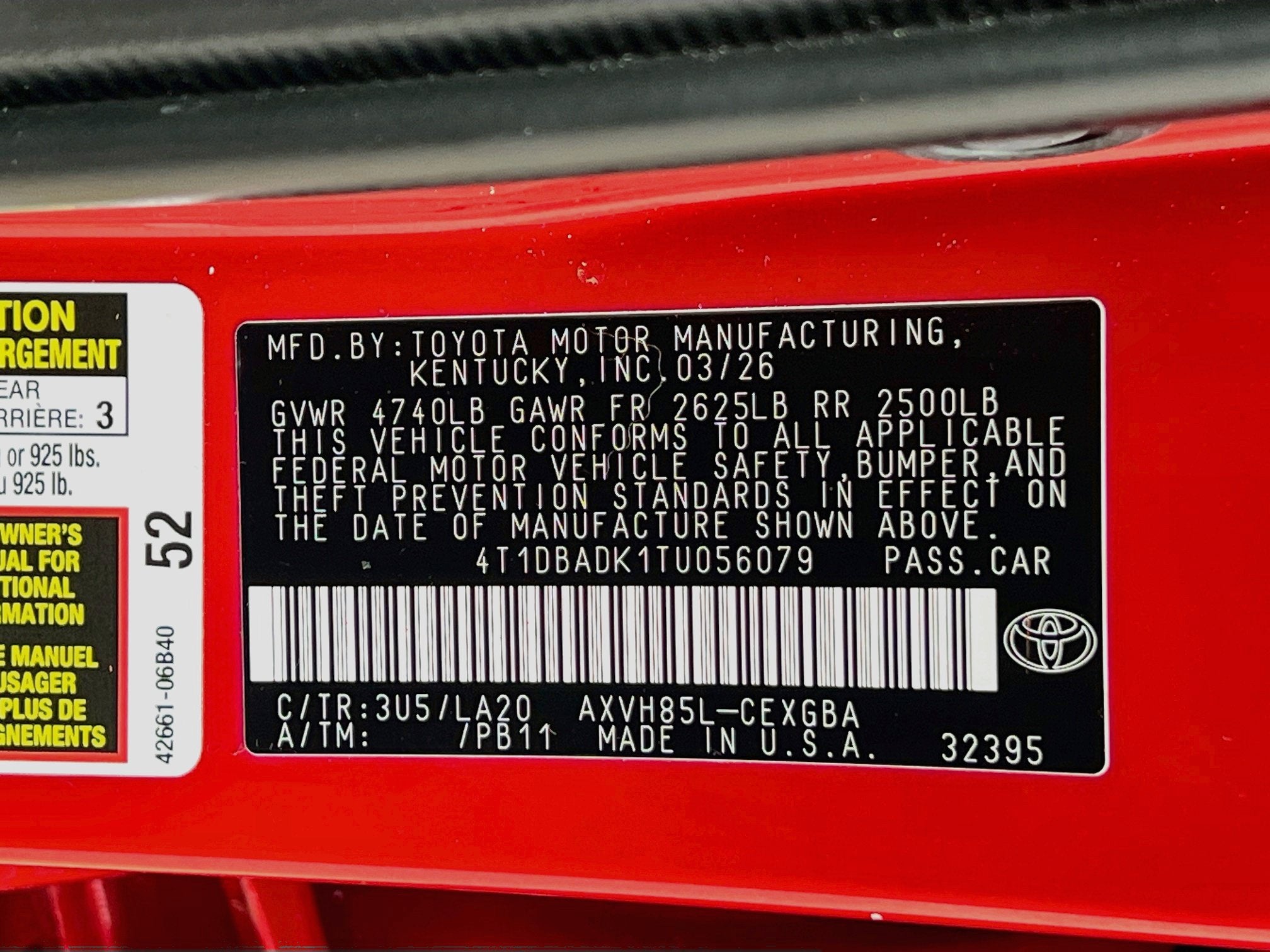 2026 Toyota Camry Base