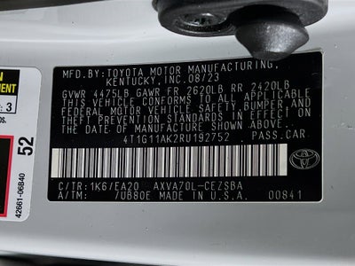 2024 Toyota Camry SE