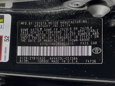 2024 Toyota Camry SE