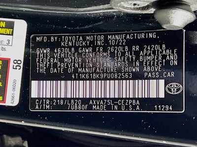 2023 Toyota Camry XSE