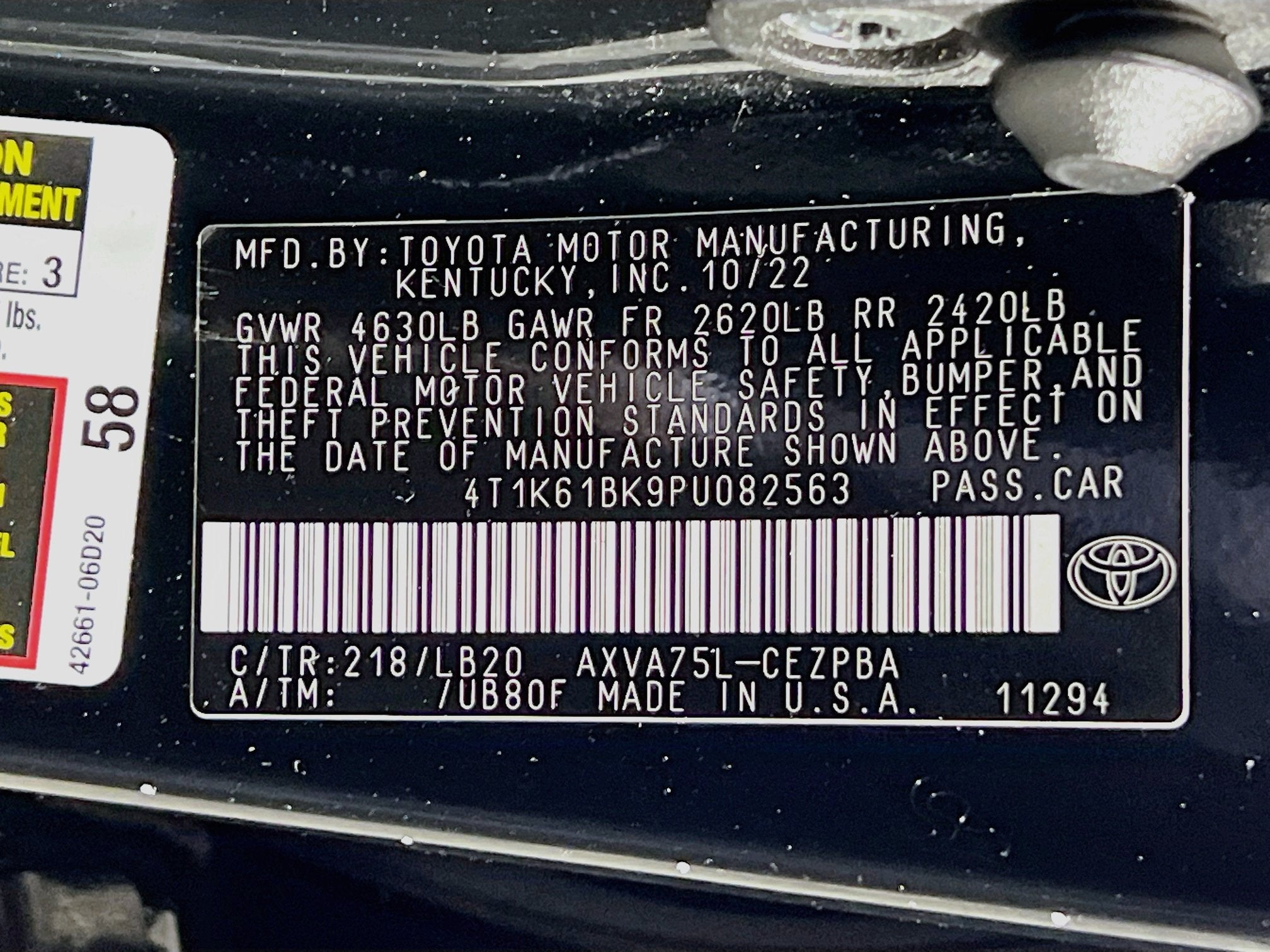 2023 Toyota Camry XSE