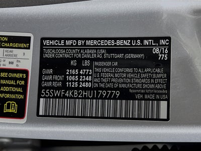 2017 Mercedes-Benz C-Class C 300