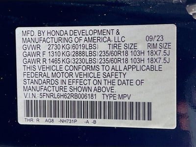 2024 Honda Odyssey EX-L