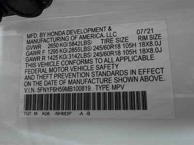 2021 Honda Pilot EX-L