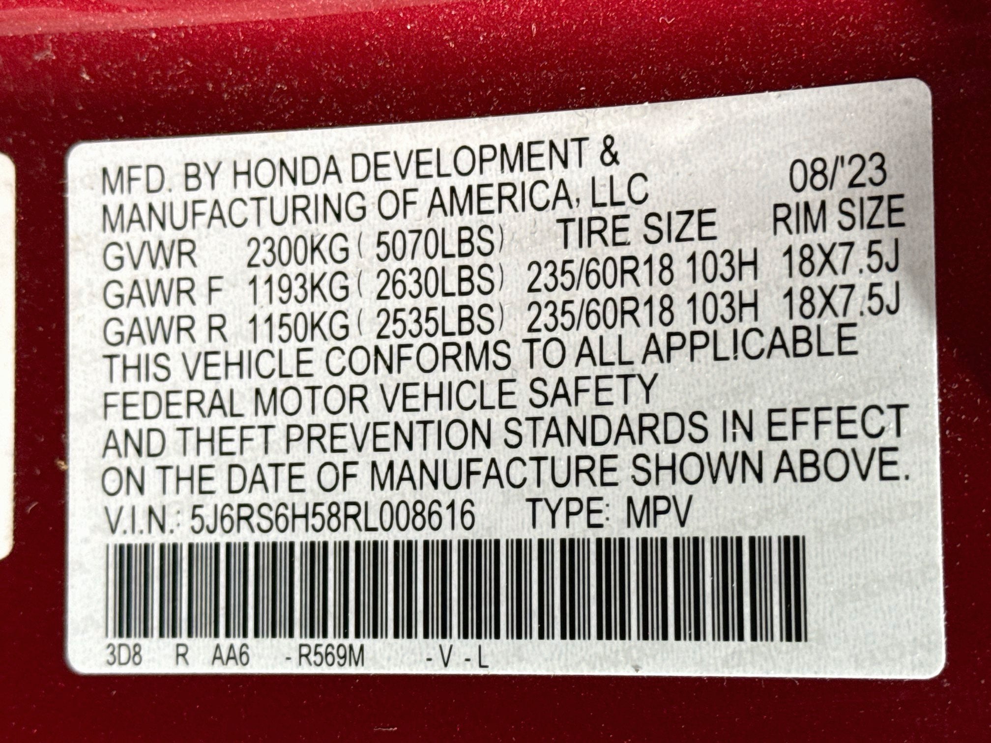 2024 Honda CR-V Hybrid Sport