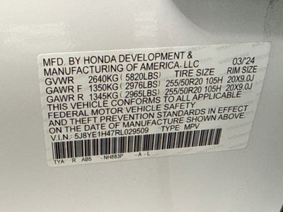 2024 Acura MDX w/Technology Package