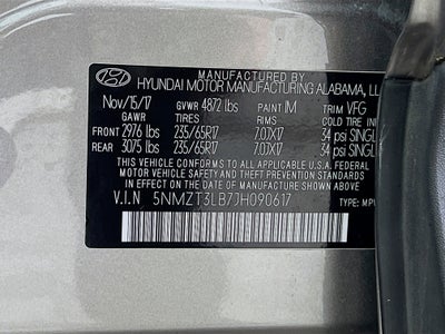 2018 Hyundai Santa Fe Sport 2.4L