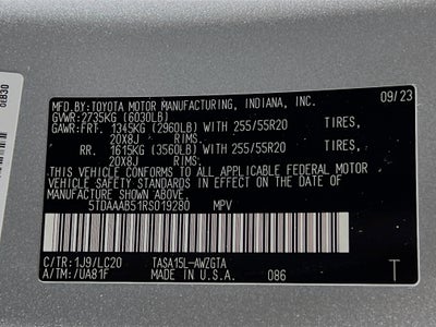 2024 Toyota Grand Highlander Limited