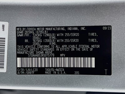 2024 Toyota Grand Highlander Limited