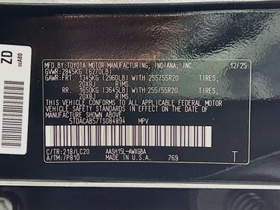 2026 Toyota Grand Highlander Hybrid Limited