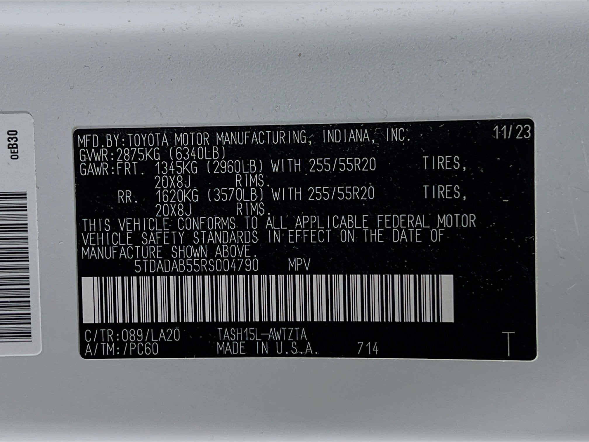 2024 Toyota Grand Highlander Base