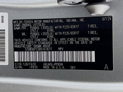 2024 Toyota Sienna LE
