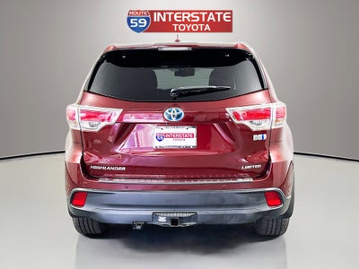 2015 Toyota Highlander Hybrid Limited Platinum