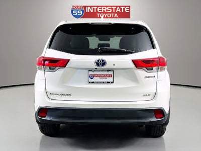 2019 Toyota Highlander Hybrid XLE