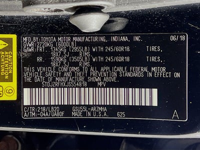 2018 Toyota Highlander XLE