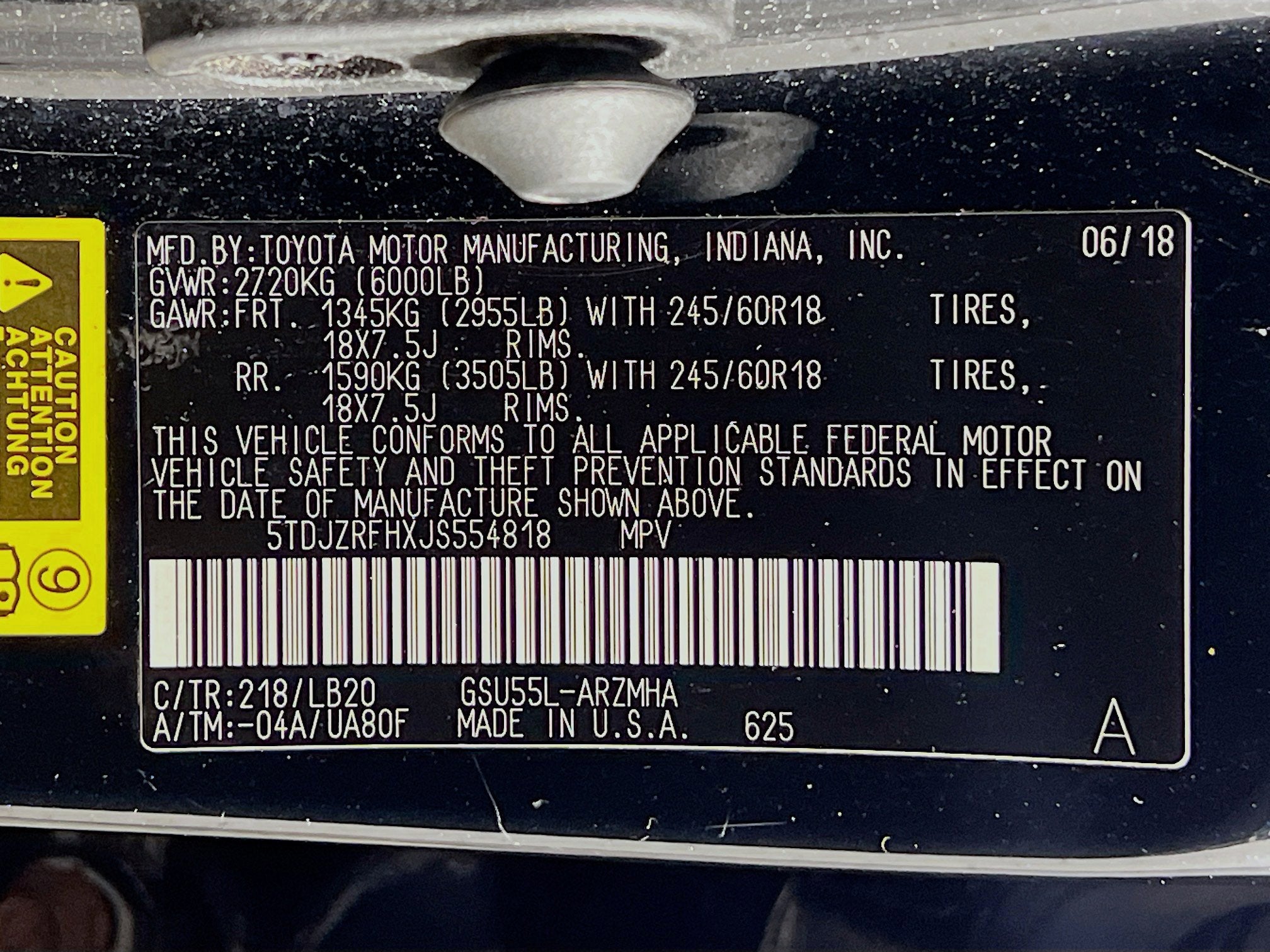 2018 Toyota Highlander XLE