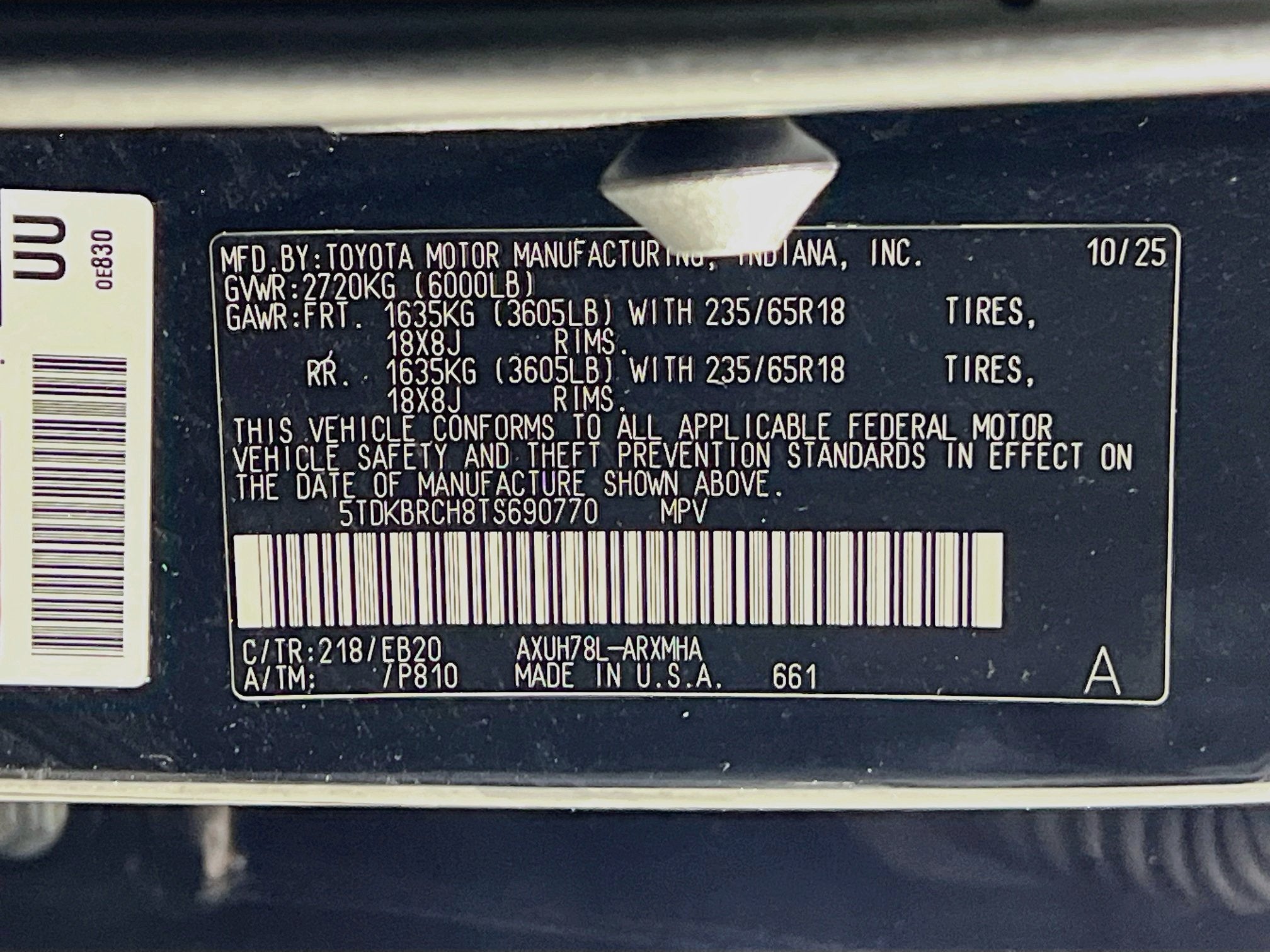 2026 Toyota Highlander Hybrid XLE