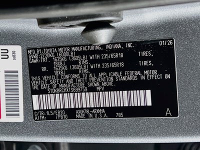 2026 Toyota Highlander Hybrid XLE