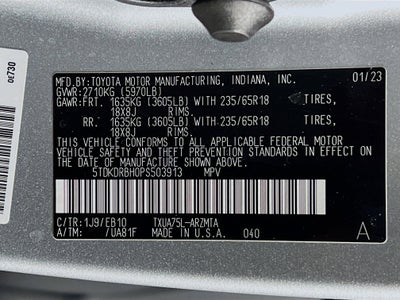 2023 Toyota Highlander Base