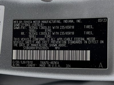 2023 Toyota Highlander Base