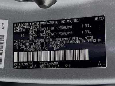 2023 Toyota Highlander Base