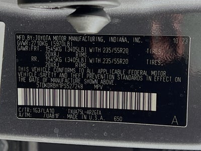 2023 Toyota Highlander Platinum