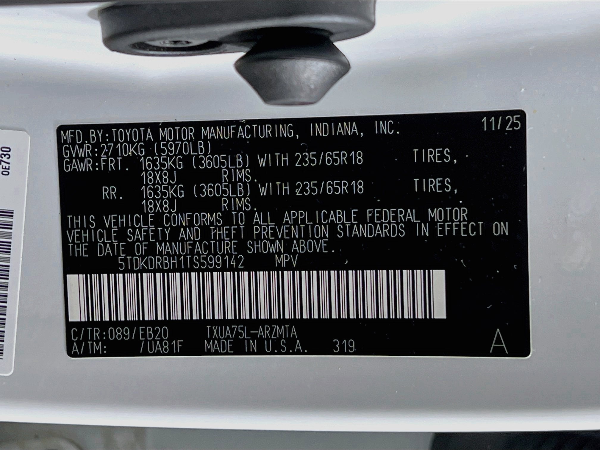 2026 Toyota Highlander Base