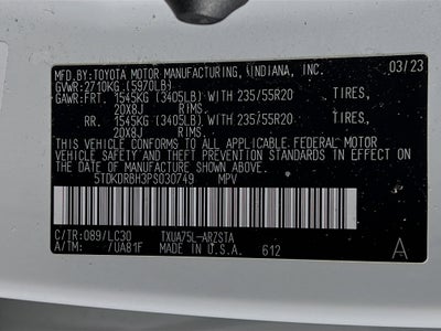 2023 Toyota Highlander XSE