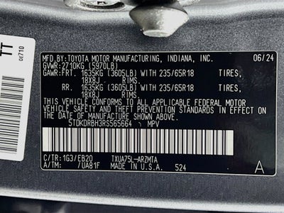 2024 Toyota Highlander Base