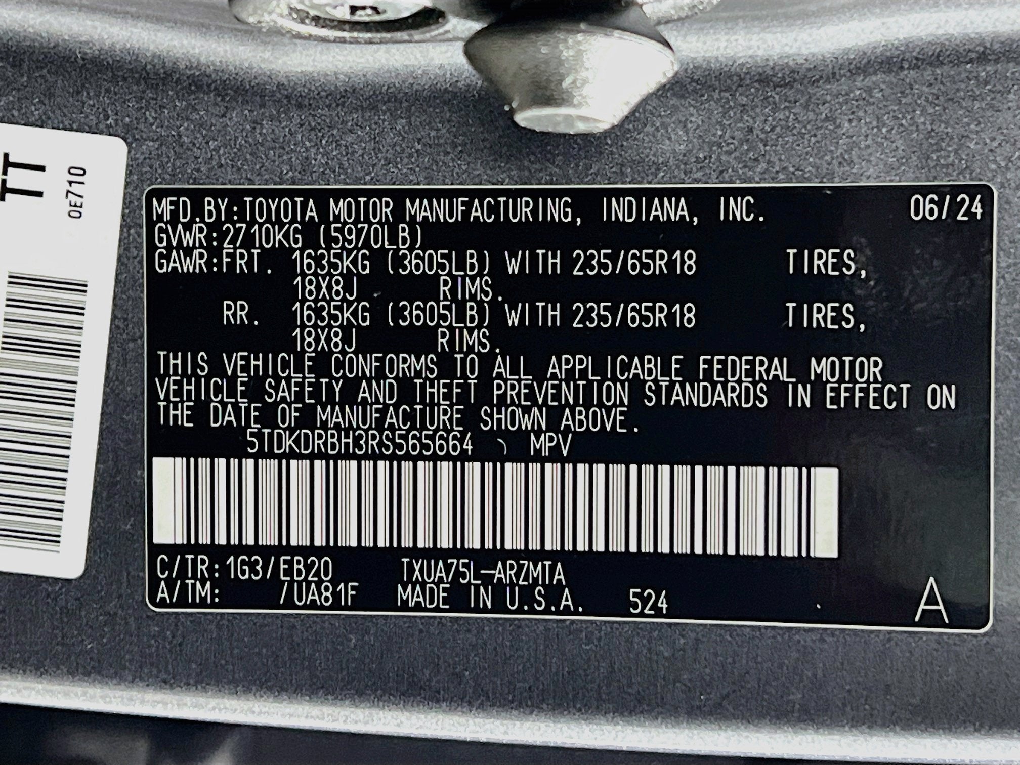 2024 Toyota Highlander Base