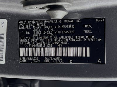 2023 Toyota Highlander XSE