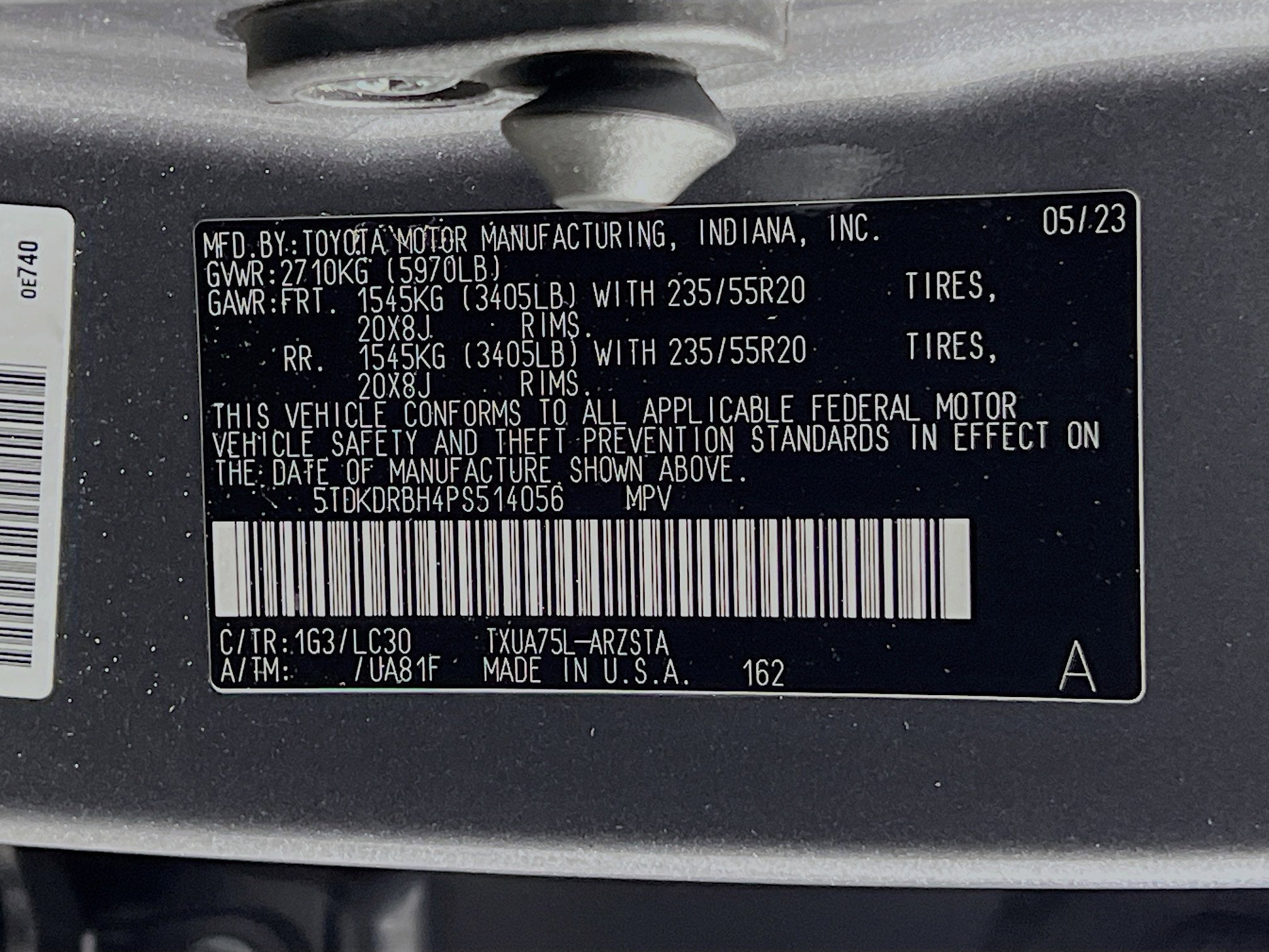 2023 Toyota Highlander XSE