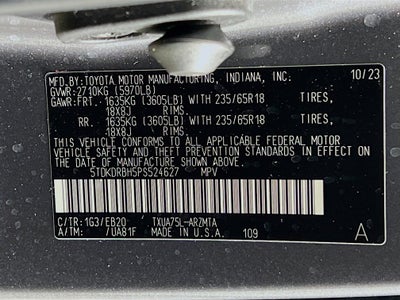 2023 Toyota Highlander Base