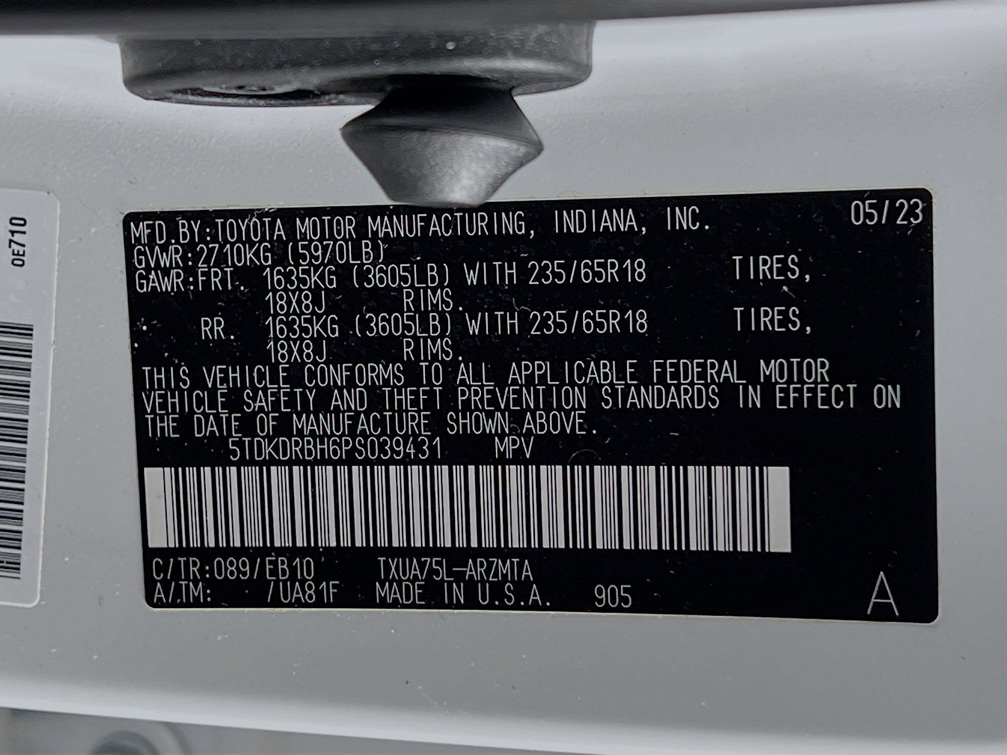 2023 Toyota Highlander Base